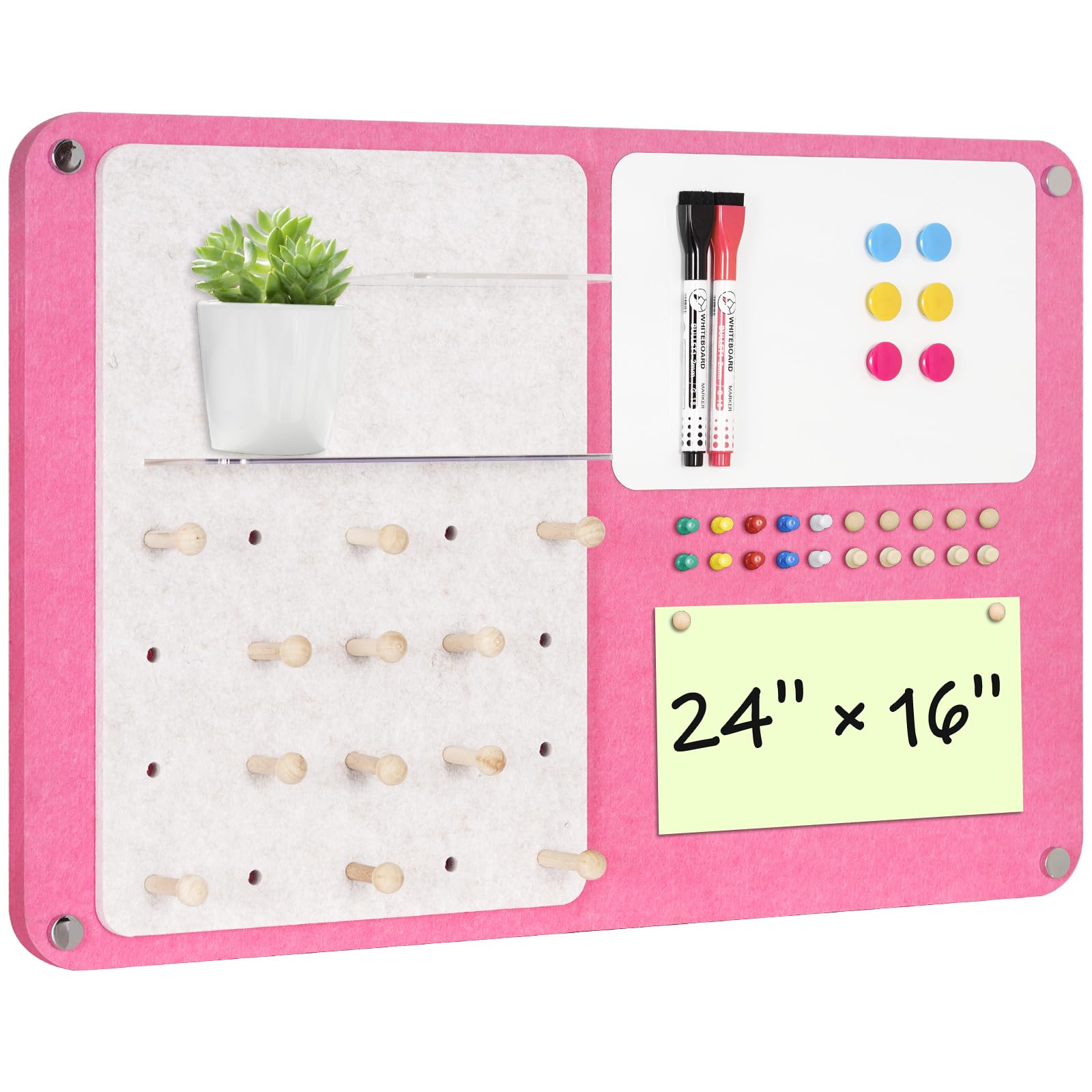 Amazon.com : DOLLAR BOSS 3-in-1 Foldable Bulletin Board 16